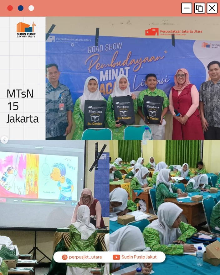 Roadshow Workshop Pembudayaan Minat Baca Dan Literasi